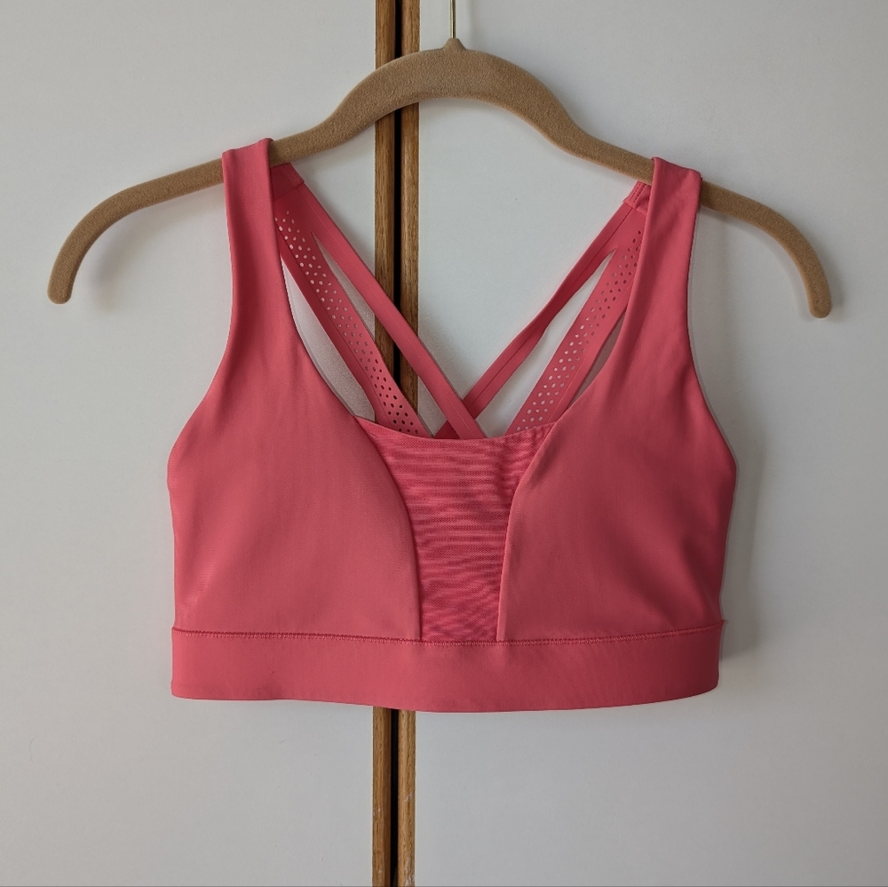 Lululemon Vitalize Bikini Top Lip Gloss Pink 8 M